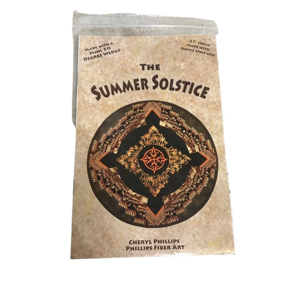 The Summer Solstice Quilt Pattern By Cherry Phillips Phillips Fiber Art